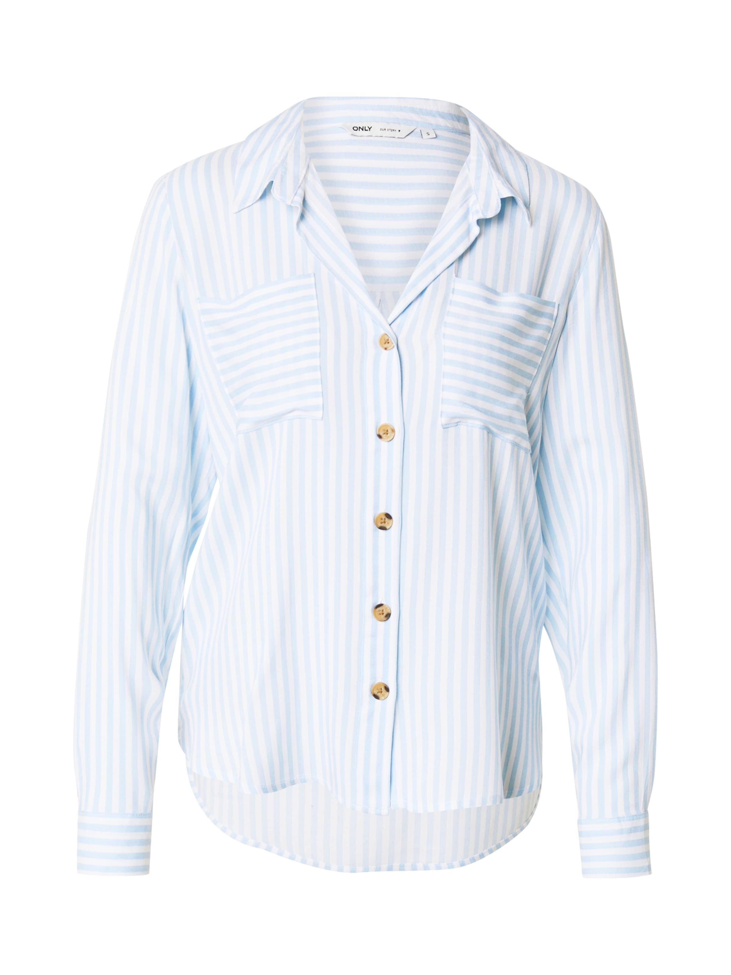 ONLY Блузка 'ONLYasmin' в Синий: спереди