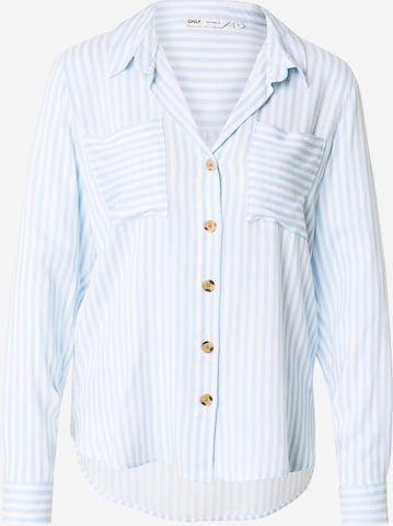 ONLY Bluse 'ONLYasmin' in Blau: Vorderseite