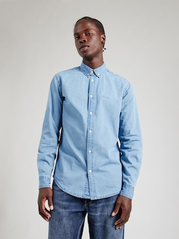 Pepe Jeans Regularny krój Koszula 'CLASSIC' w kolorze niebieski: przód