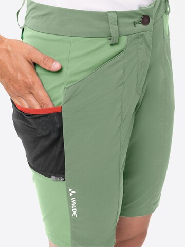 VAUDE Regular Outdoorbroek 'Elope' in Groen