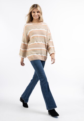 usha FESTIVAL Sweater 'Carnea' in Beige