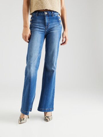 Flared Jeans di Liu Jo in blu: frontale