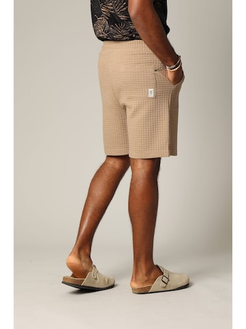 Regular Pantalon ' NOLAN ' Deeluxe en marron