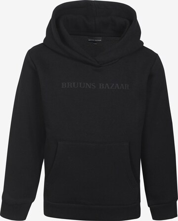 Bruuns Bazaar Kids Sweatshirt in Black: front