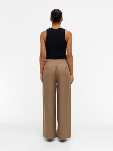 Wide Leg Pantalon 'TILDA' OBJECT en marron