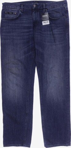 BOSS Black Jeans in 36 in Blue: front