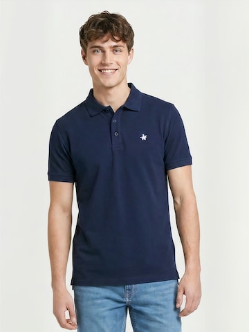 Camicia ' Classic ' di TEESHOPPEN in blu: frontale