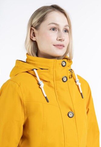 Schmuddelwedda Winter jacket in Yellow