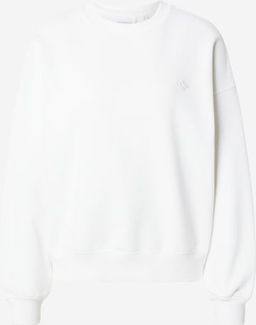 Rich & RoyalSweater majica - bijela boja: prednji dio