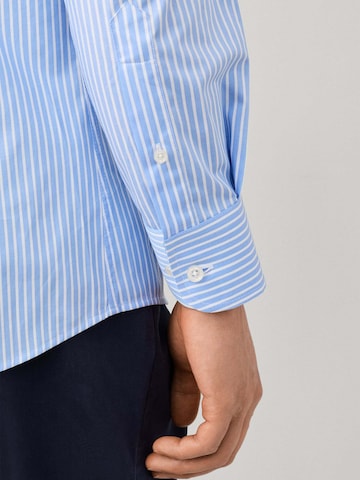Hackett London Comfort Fit Hemd in Blau