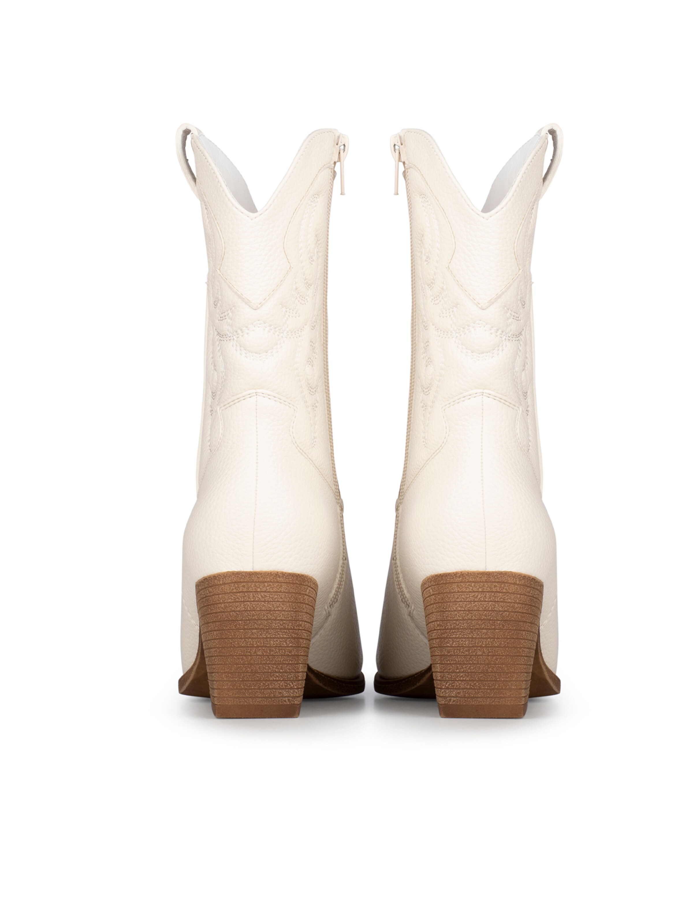 Bottes de cowboy 'JUUL' POSH by Poelman en blanc