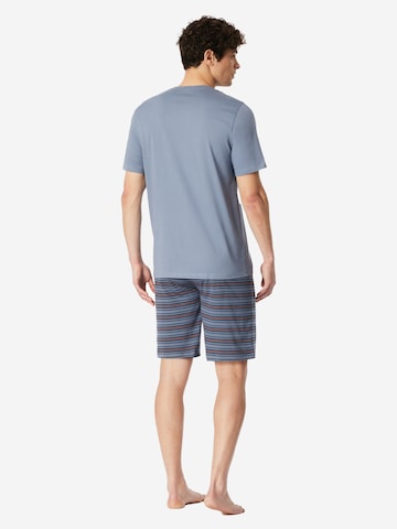 Pyjama court 'Casual Nightwear' SCHIESSER en bleu