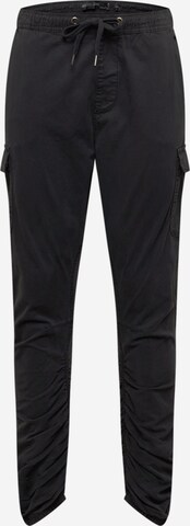 INDICODE JEANS Tapered Hose 'Lakeland' in Schwarz: predná strana