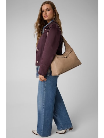 GUESS Schultertasche 'Ella' in Beige