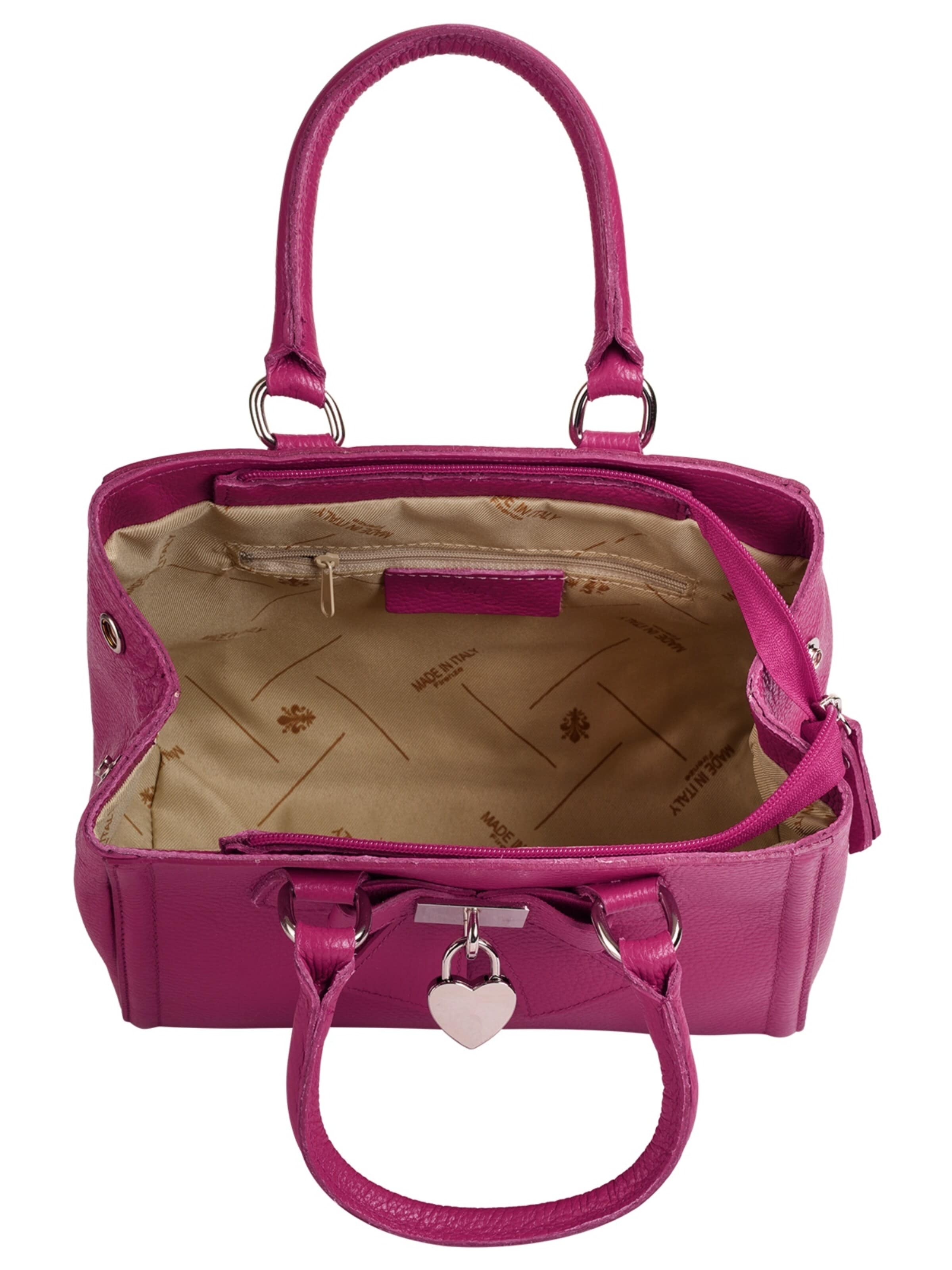 Cluty Handbag 'SOLCUORE' in Pink