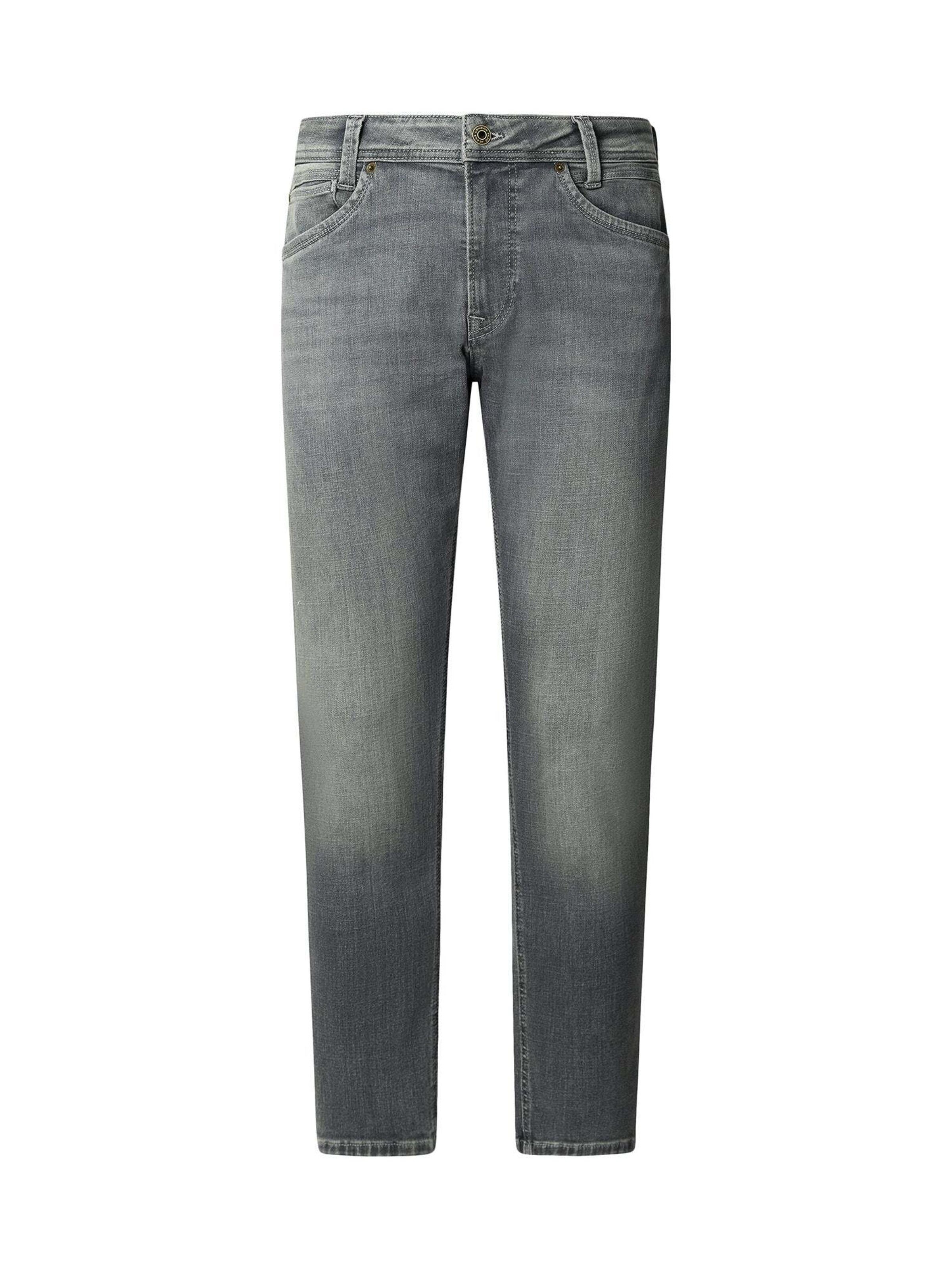 Coupe slim Jean 'SPIKE' Pepe Jeans en bleu : devant
