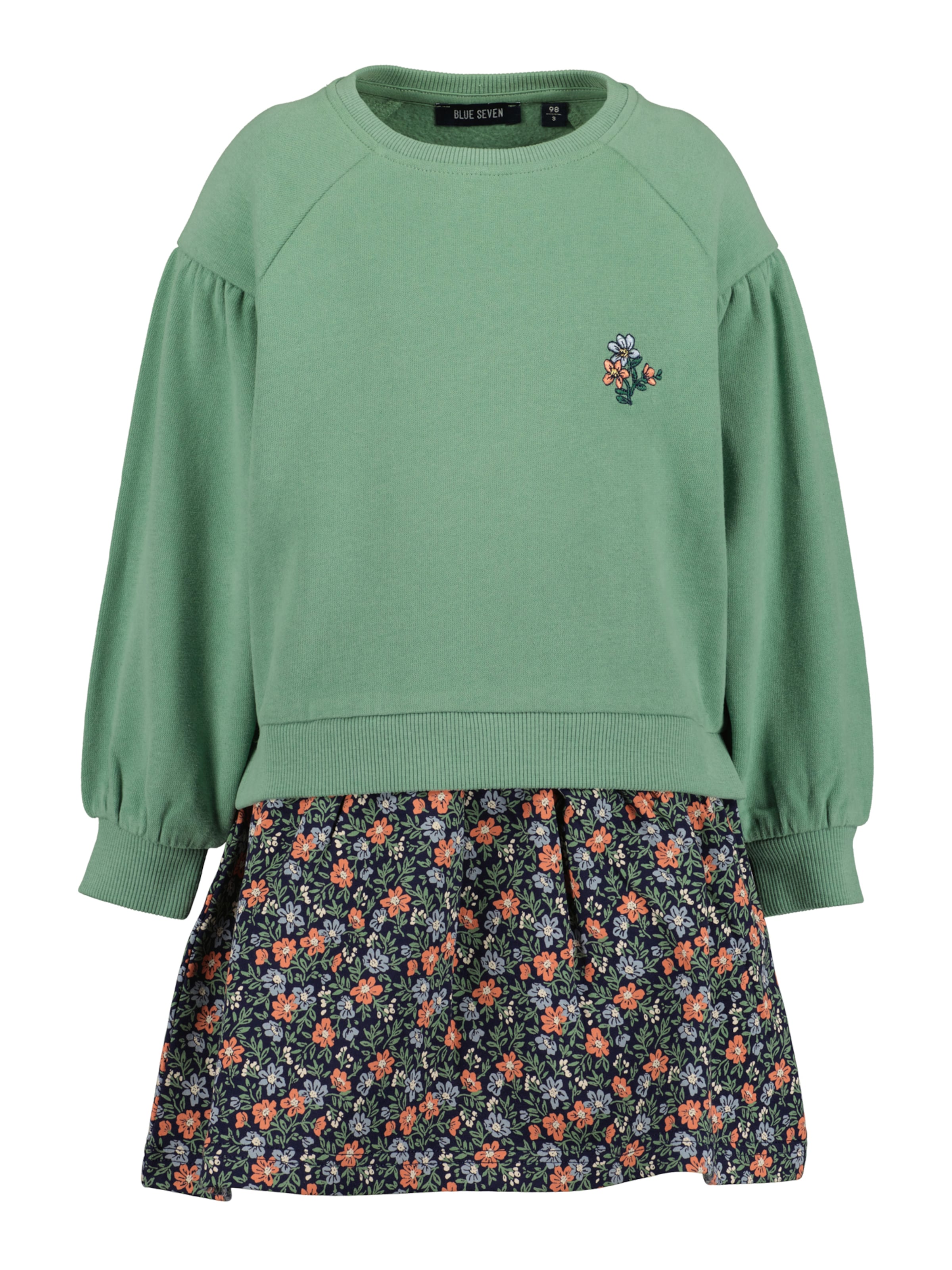 Robe BLUE SEVEN en vert : devant