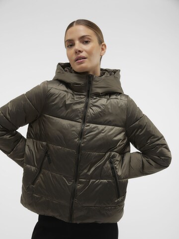 VERO MODA Winter Jacket in Green