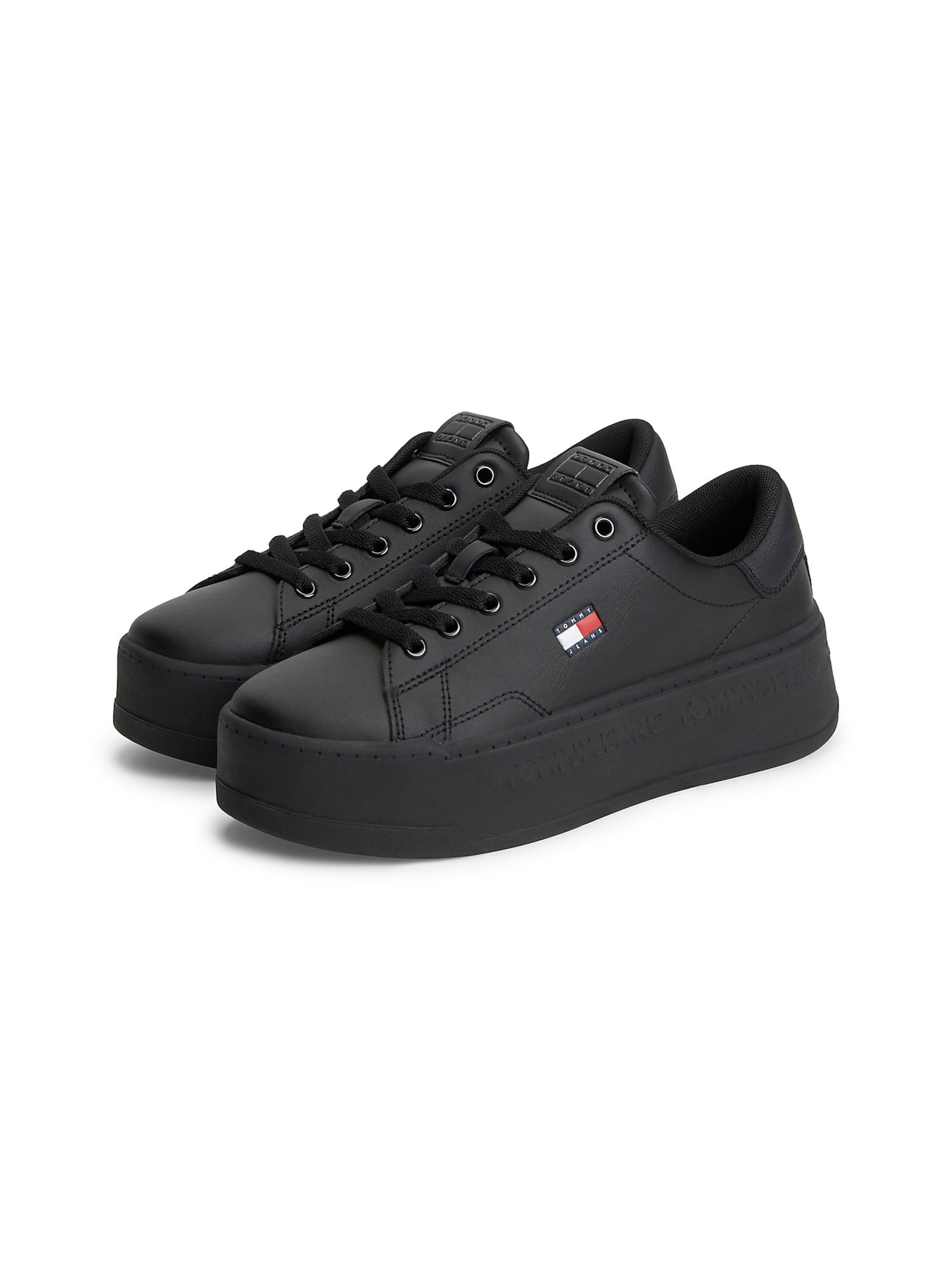 Tommy Jeans Sneaker in Schwarz