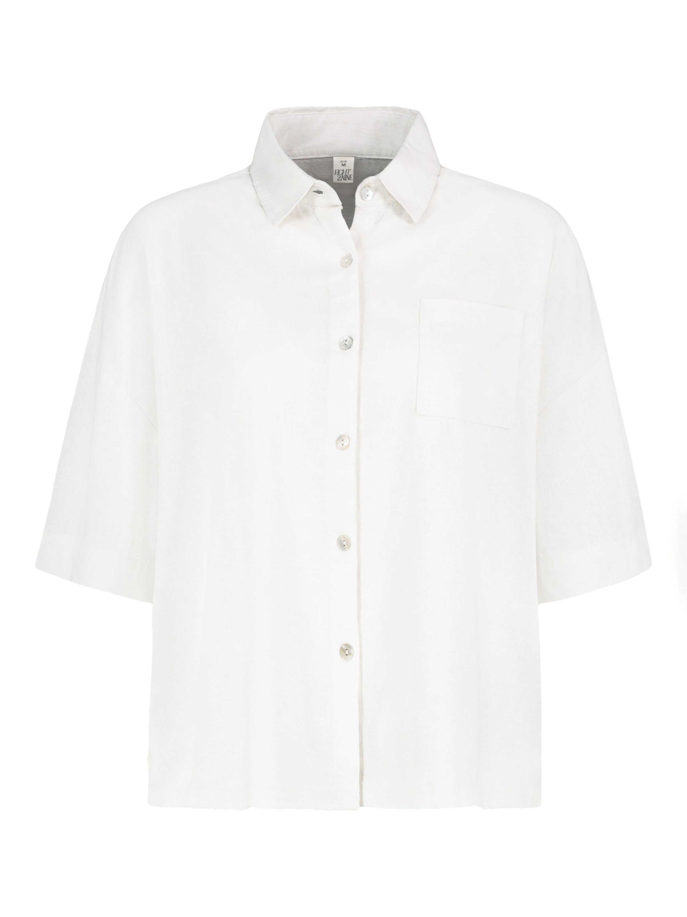Eight2Nine Blouse in White: front