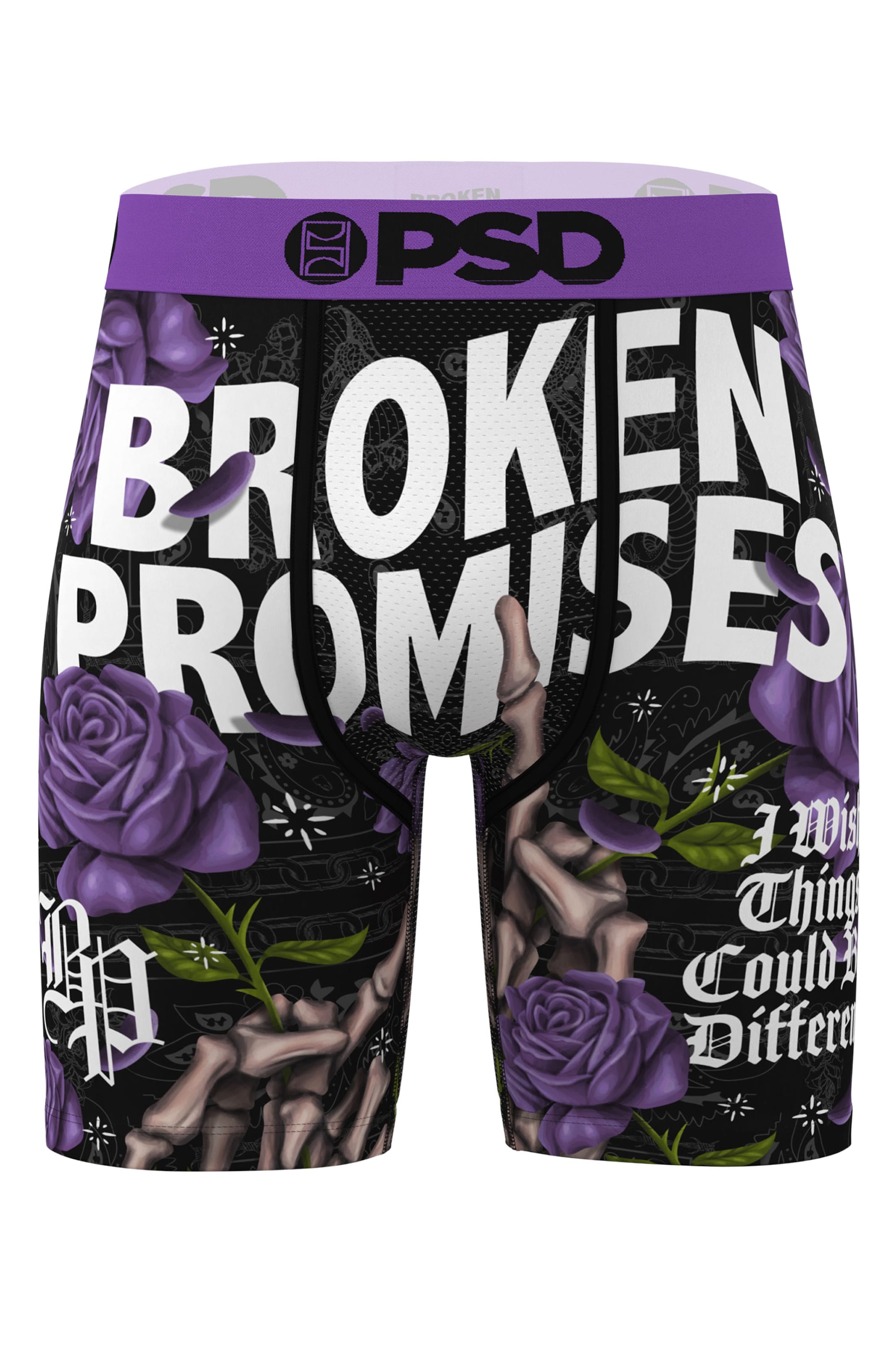 PSD Boxer shorts 'Bp Wish Purp' in Purple: front
