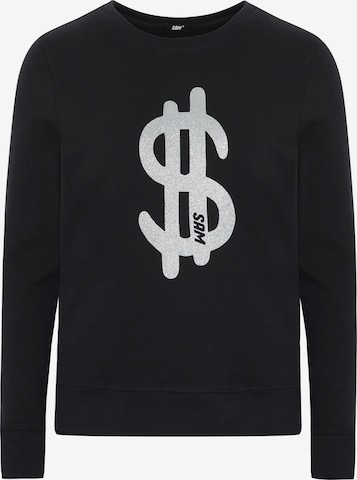 UNCLE SAM Sweatshirt in Black: front