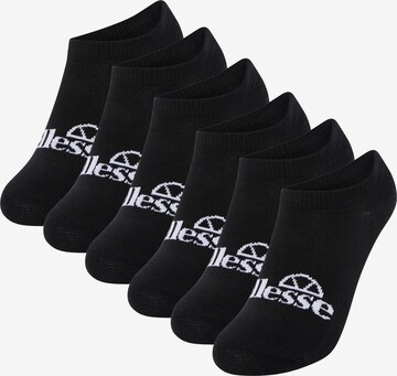 Chaussettes de sport ELLESSE en noir : devant