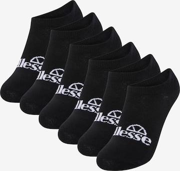 ELLESSE Athletic Socks in Black: front