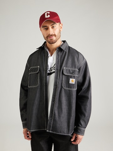 Carhartt WIP Regular fit Skjorta 'Tigan' i svart: framsida