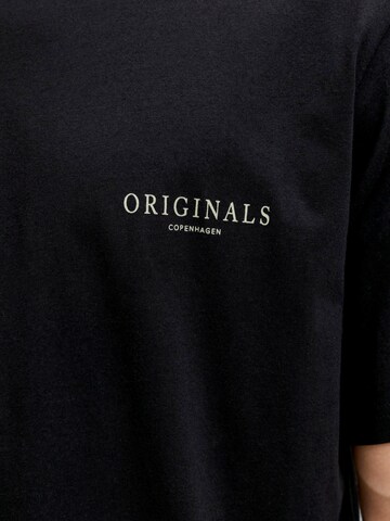 juoda JACK & JONES Marškinėliai 'JORMONTAUK'