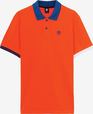 T-Shirt North Sails en orange : devant