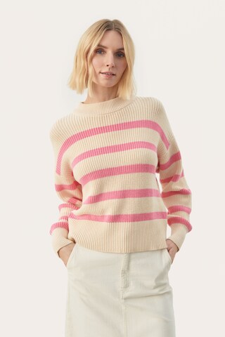 Part Two Sweater 'Reta' in Beige: front