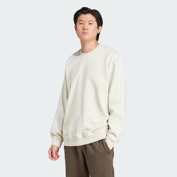 ADIDAS ORIGINALS Sweatshirt 'Essentials' in Beige: front
