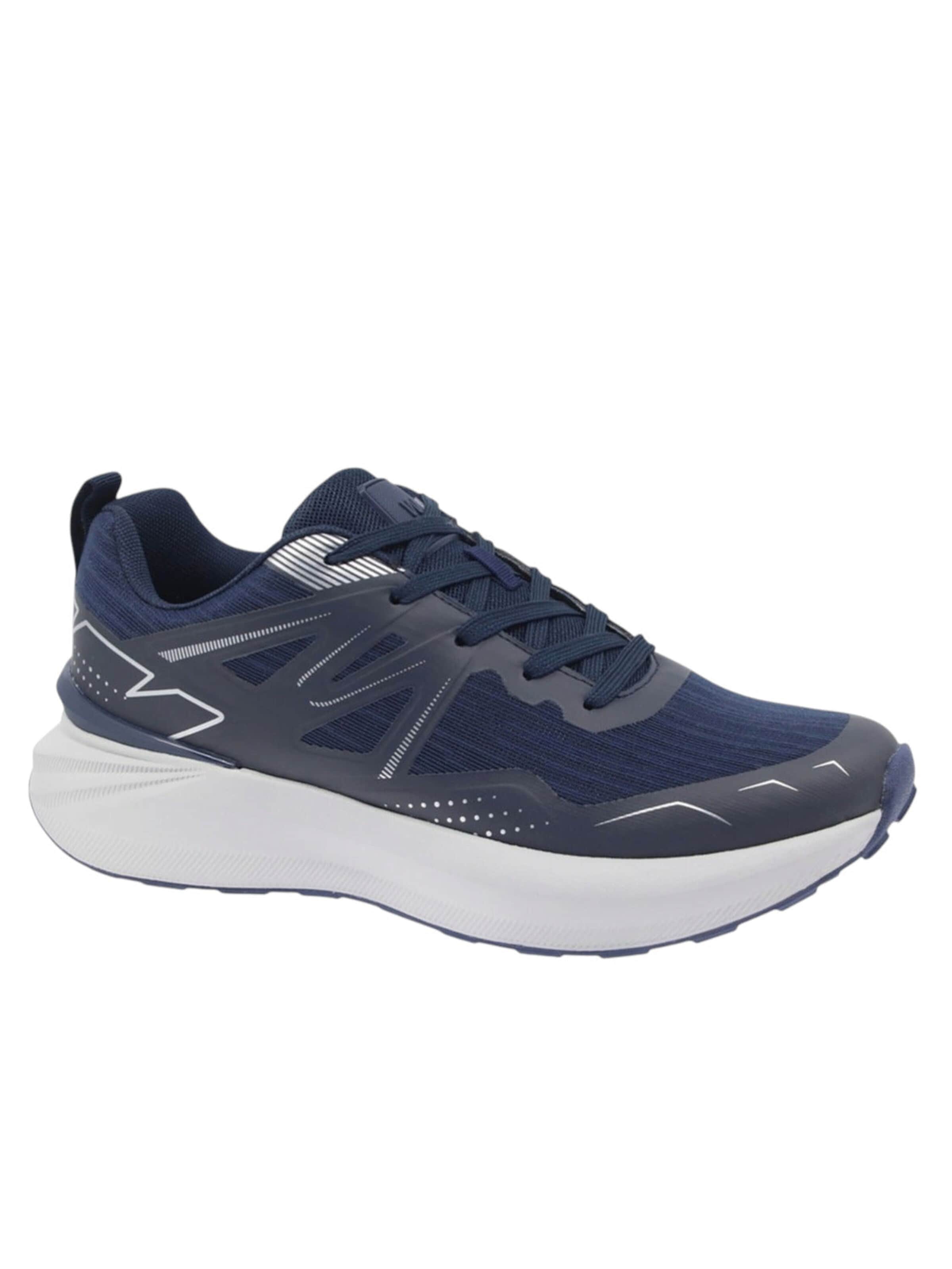 Sneaker bassa di Beppi in blu: frontale