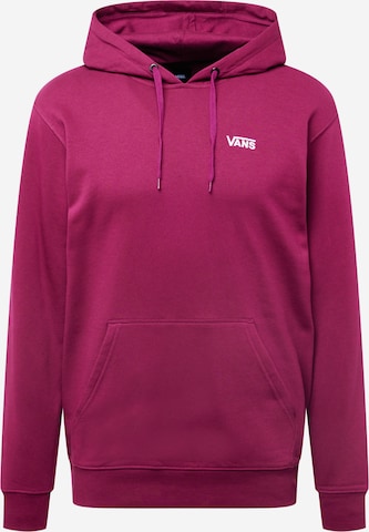 Sweat-shirt VANS en rose : devant