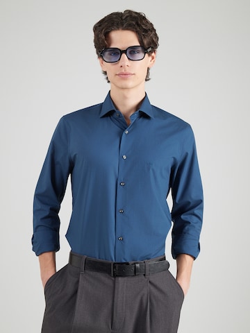 Slim fit Camicia di Michael Kors in blu: frontale
