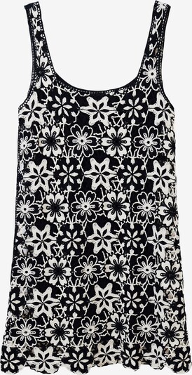 Desigual Robe d’été en noir / blanc naturel, Vue avec produit