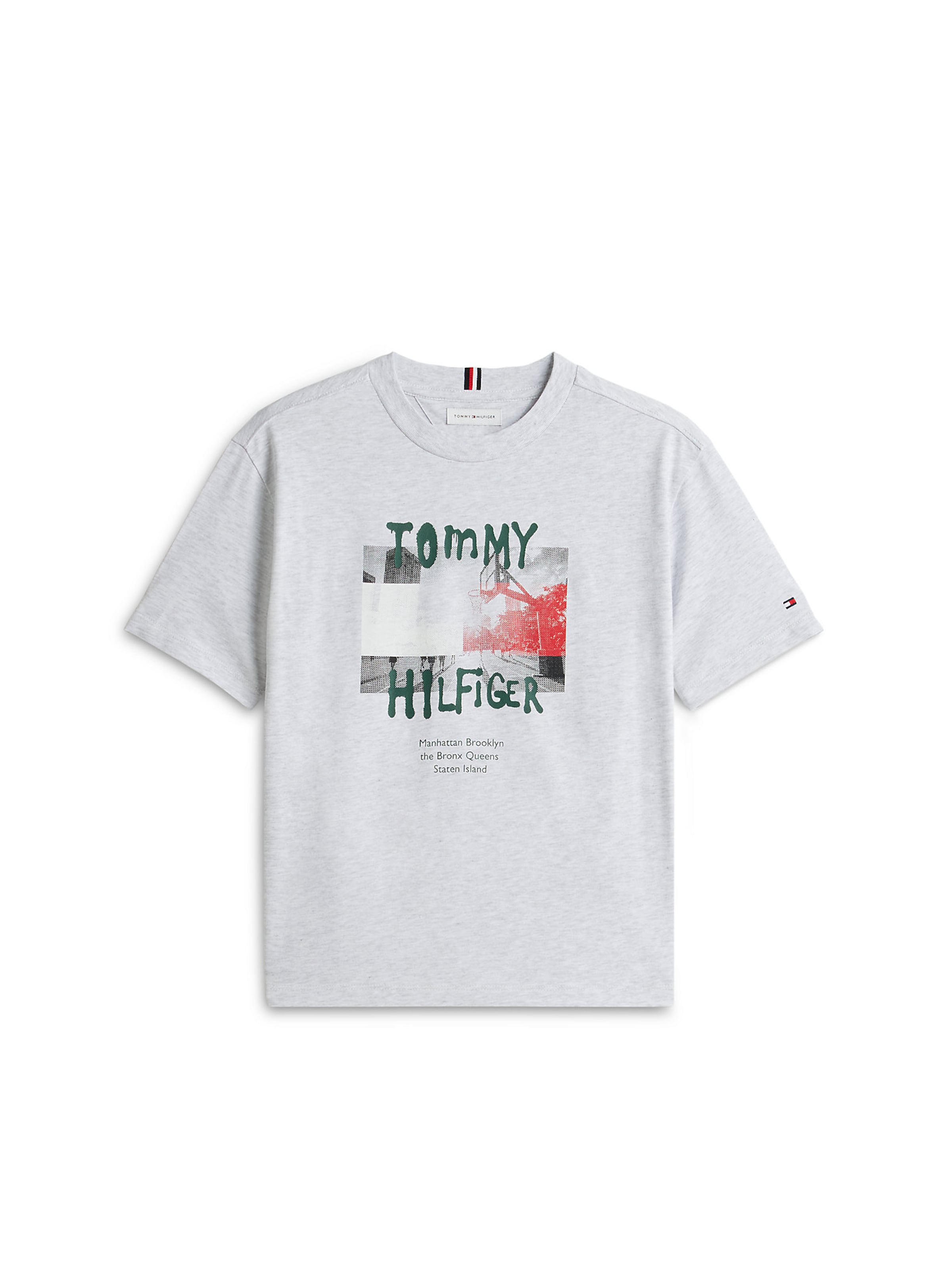 TOMMY HILFIGER Shirt in Grijs: voorkant