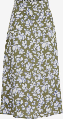 WE Fashion Skirt in Green: front