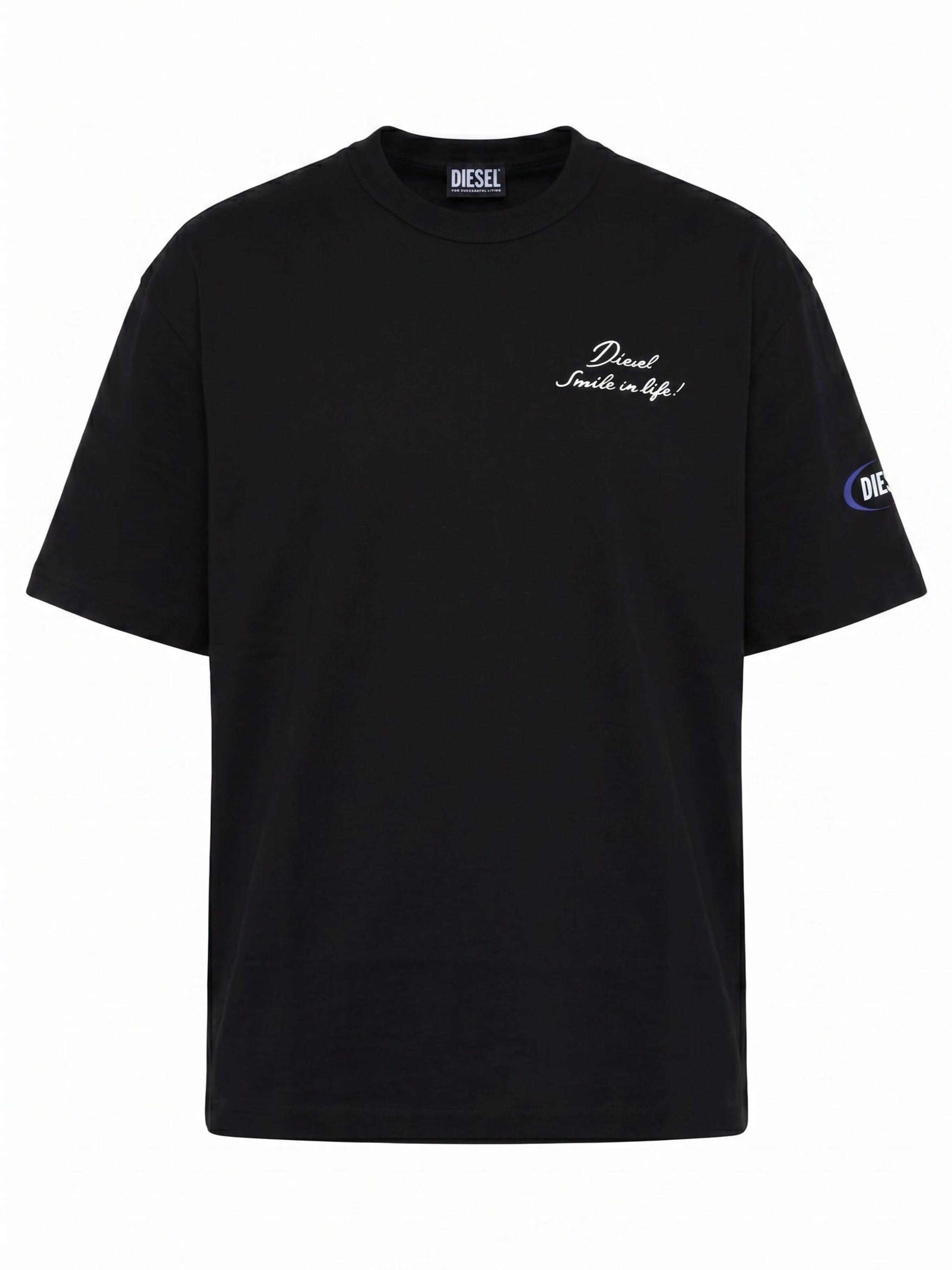 DIESEL Shirt in S in schwarz, Produktansicht