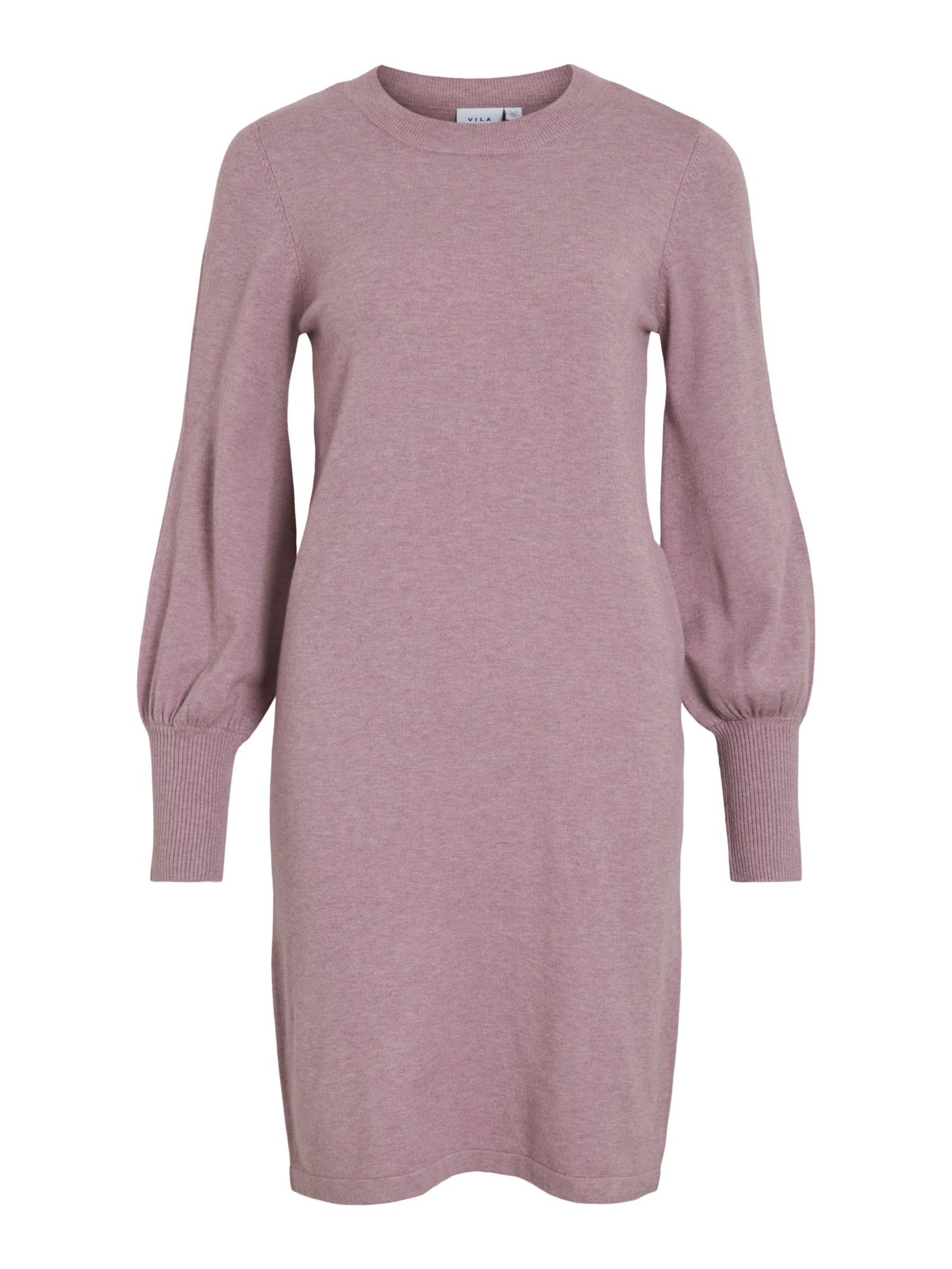VILA - Vestido de punto 'VIKERRY' en rosa: frente
