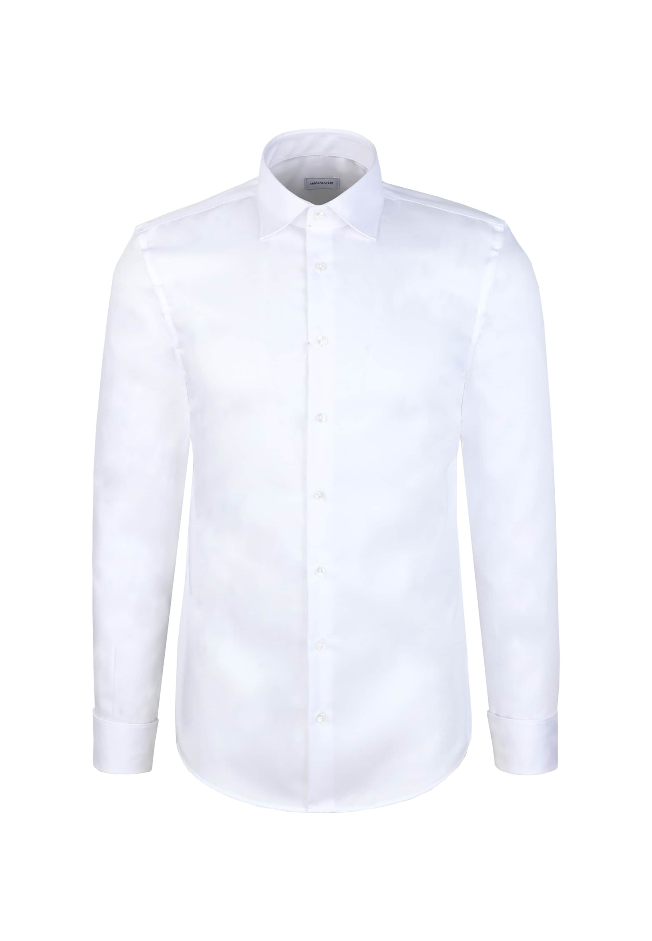 Coupe regular Chemise business SEIDENSTICKER en blanc : devant