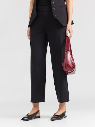 ONLY Regular Housut 'ONLPoptrash' värissä musta: etupuoli