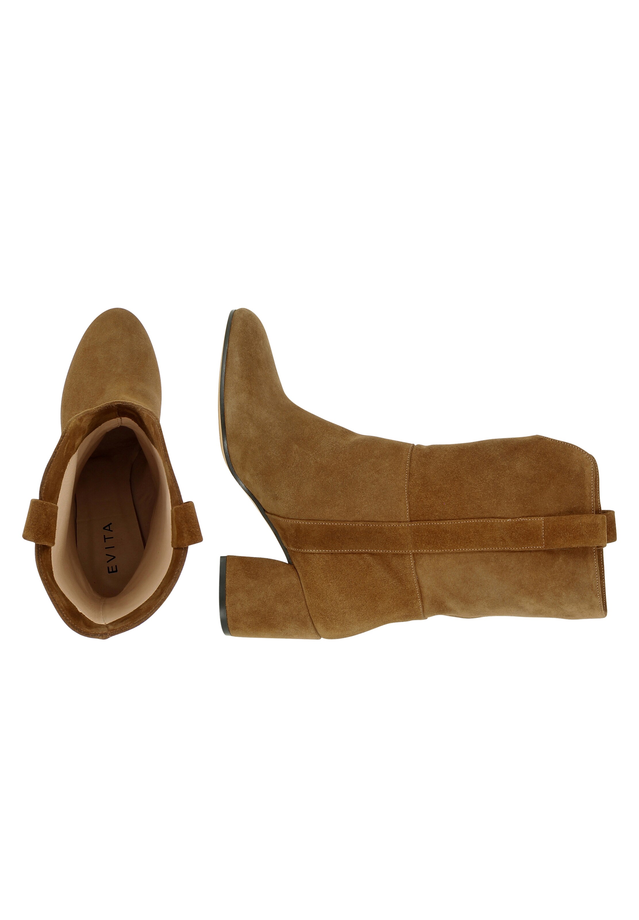 EVITA Cowboy boot in Brown