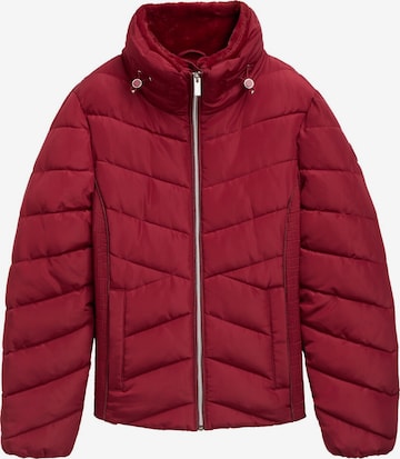 Veste mi-saison TOM TAILOR en rouge : devant