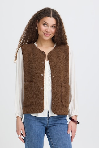 Gilet 'FRGWYNNE' di Fransa in marrone: frontale