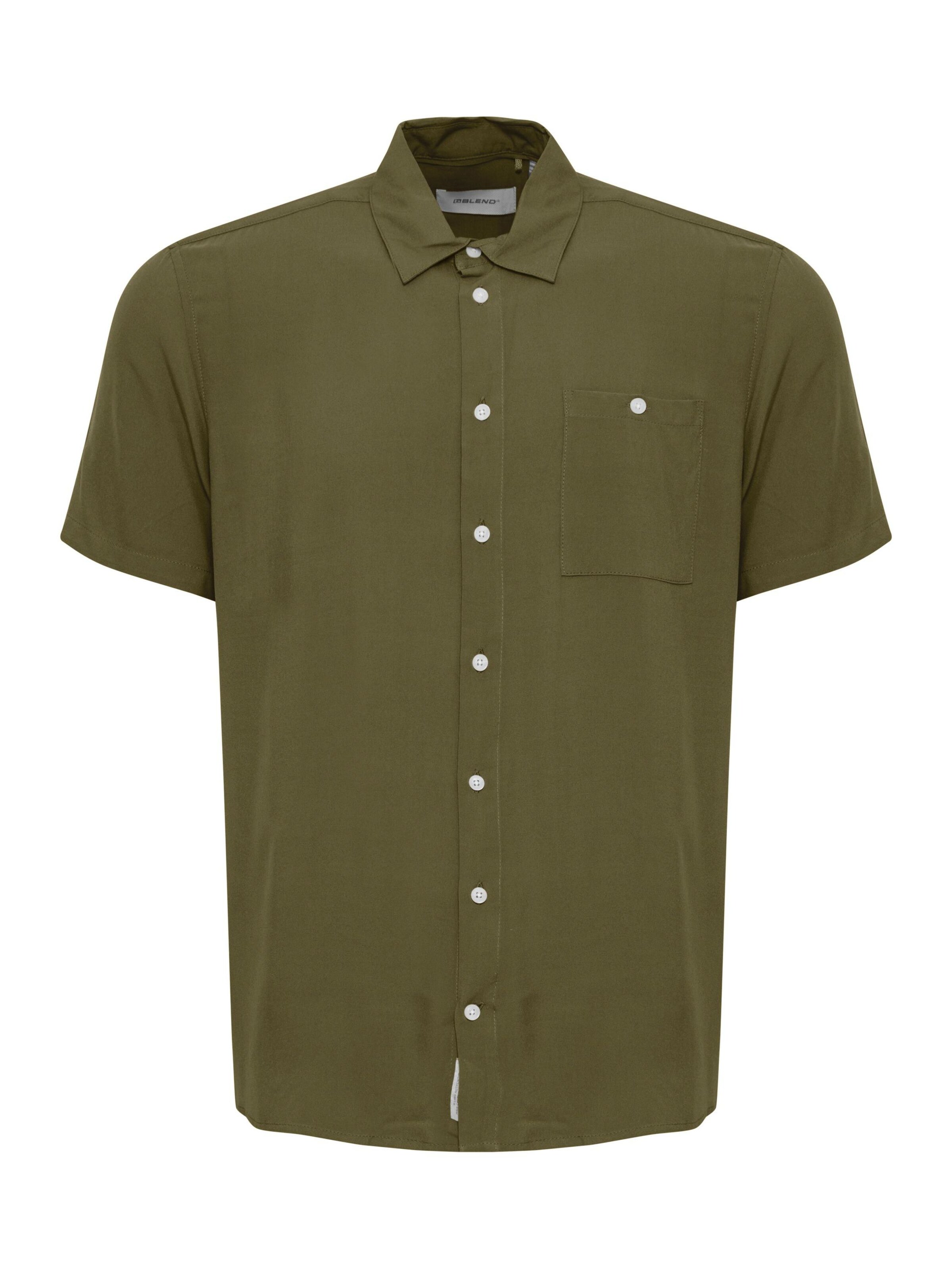 BLEND Overhemd ' BHShirt ' in Groen: voorkant