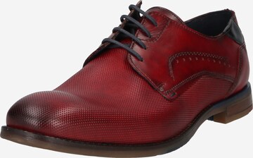 LLOYD Lace-Up Shoes 'NAMIR' in Red: front