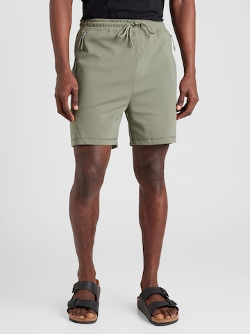JACK & JONES Regular Byxa i grön: framsida