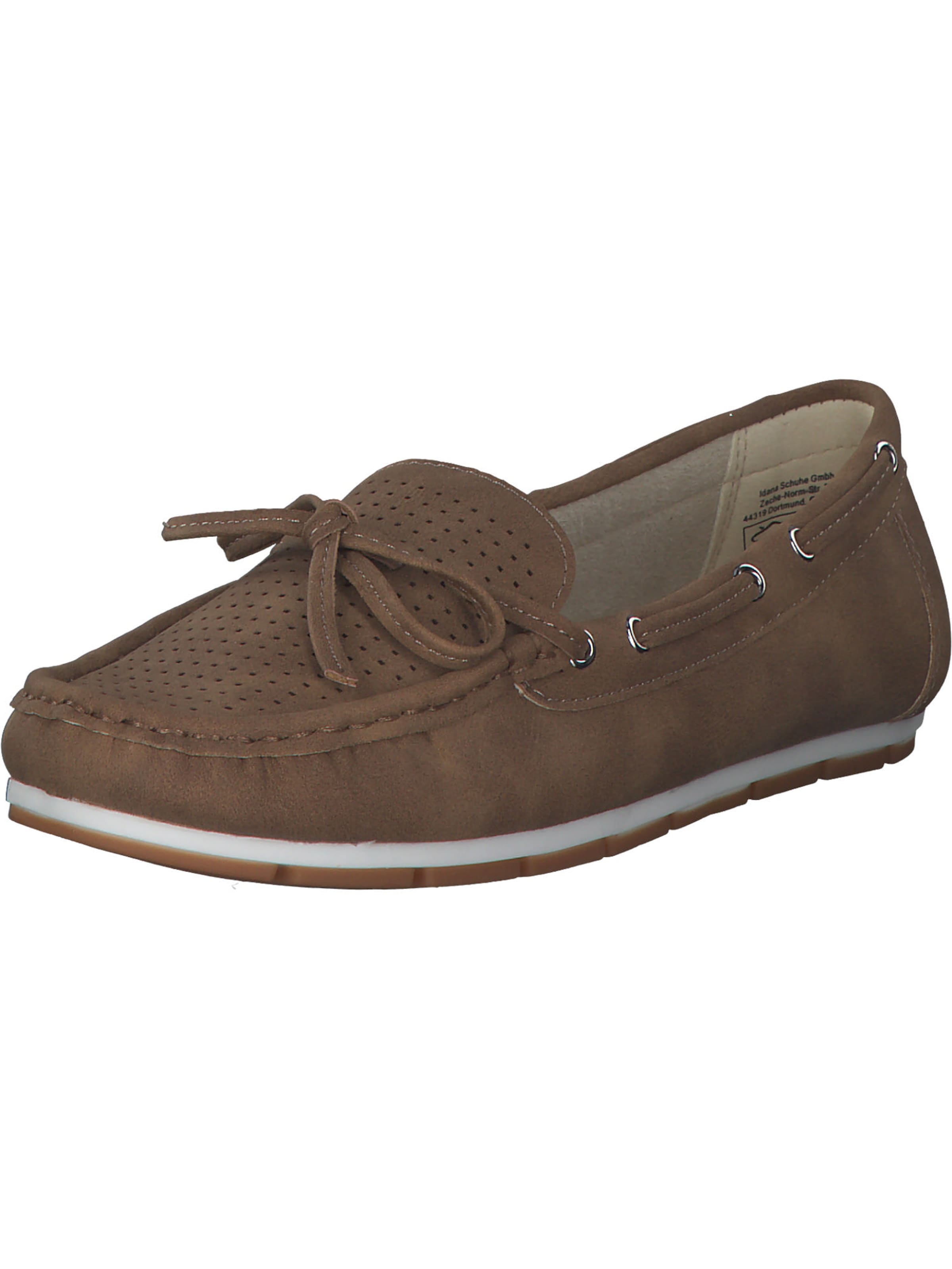 Idana Ballet Flats '242646' in Brown: front
